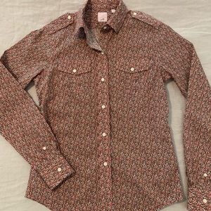 Ann Mashburn button up blouse